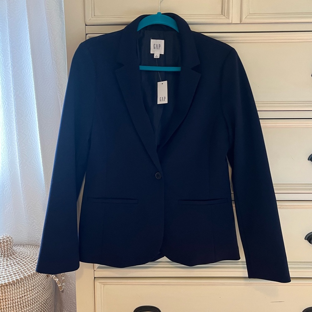 Gap women’s navy size 8 blazer NWT